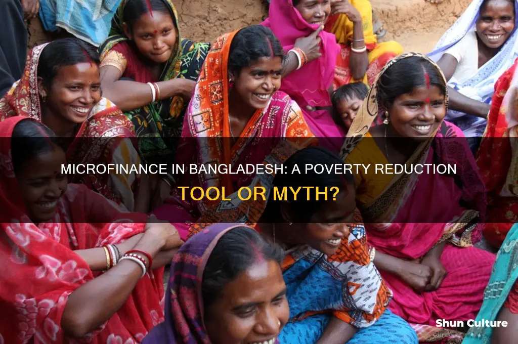 does microfinance reduce poverty in bangladesh