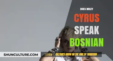 Does Miley Cyrus Speak Bosnian? Unraveling the Language Mystery