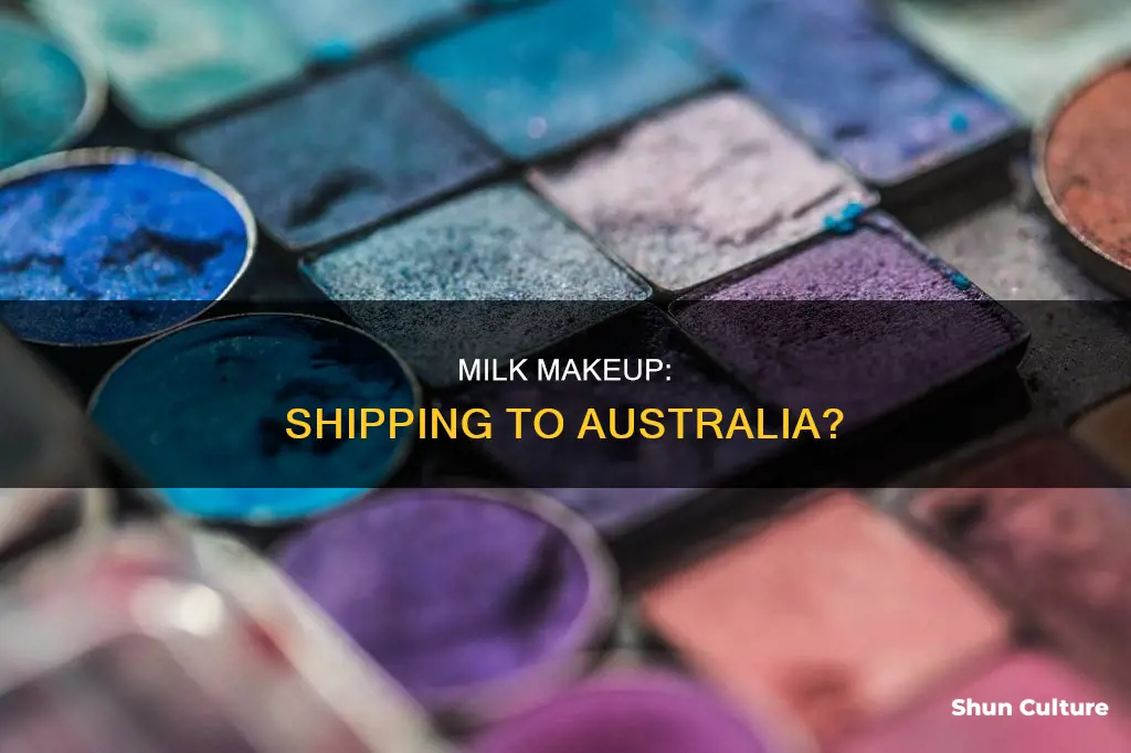 does milk makeup ship to australia