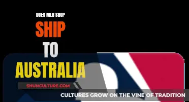 MLB Shop: Shipping Down Under?