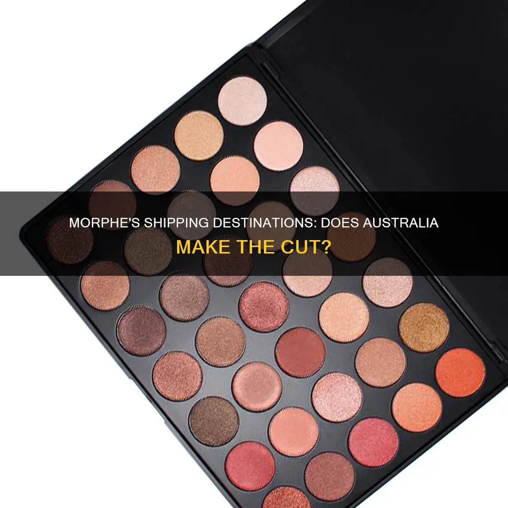 does morphe ship to australia