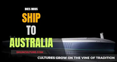 Mous: Shipping Availability in Australia
