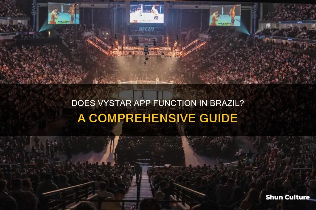 does my app vystar work in brazil