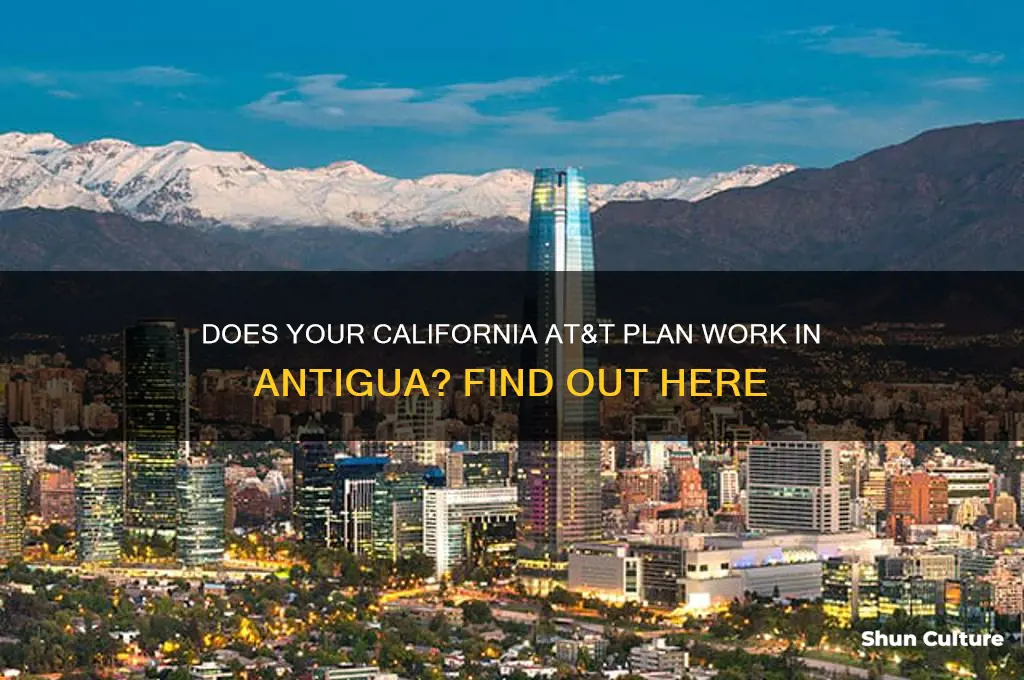 does my california att work in antigua