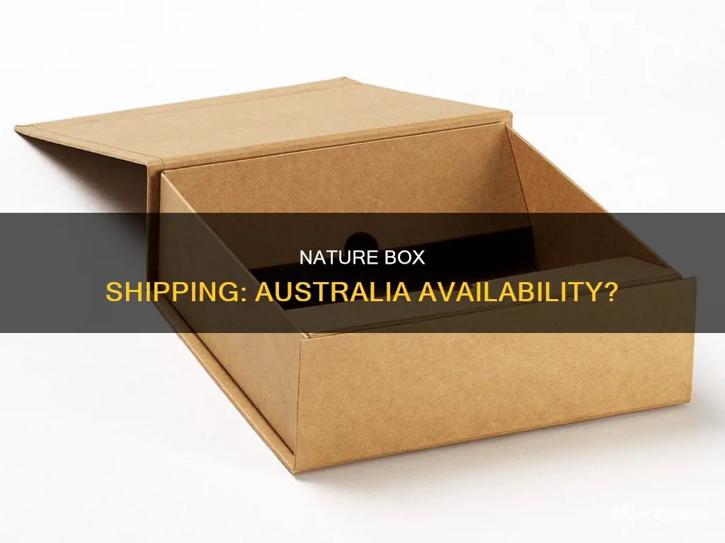does nature box ship to australia