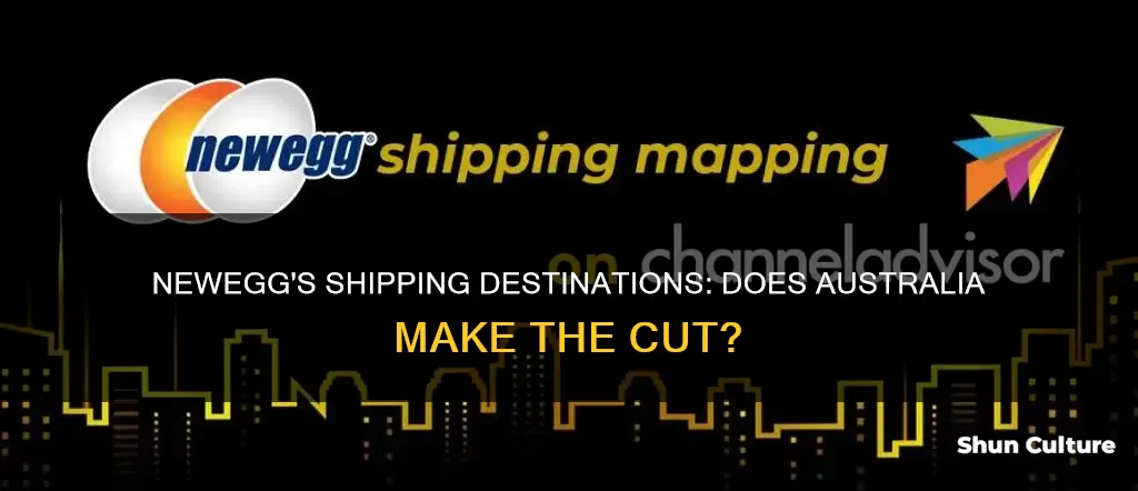 does newegg ship to australia