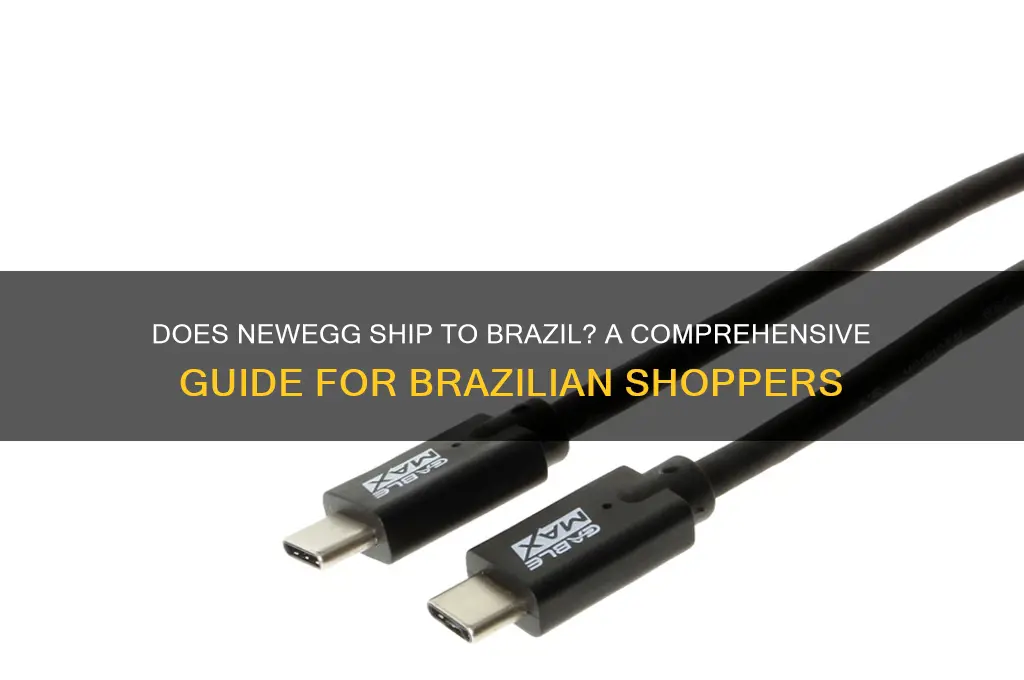 does newegg ship to brazil