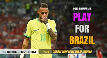 Does Neymar Jr Represent Brazil in International Football Matches?