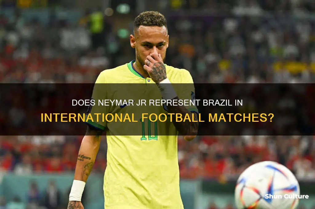 does neymar jr play for brazil