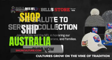 NFL Shop: Shipping Options for Australia