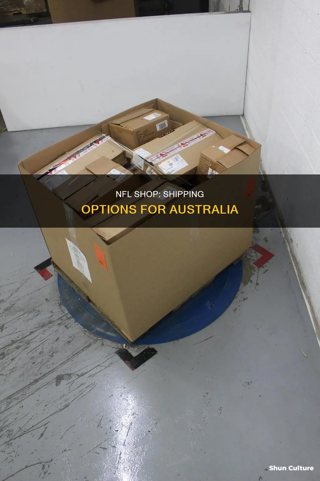 does nfl shop ship australia