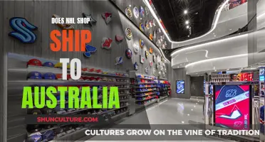 NHL Shop: Shipping Options Down Under