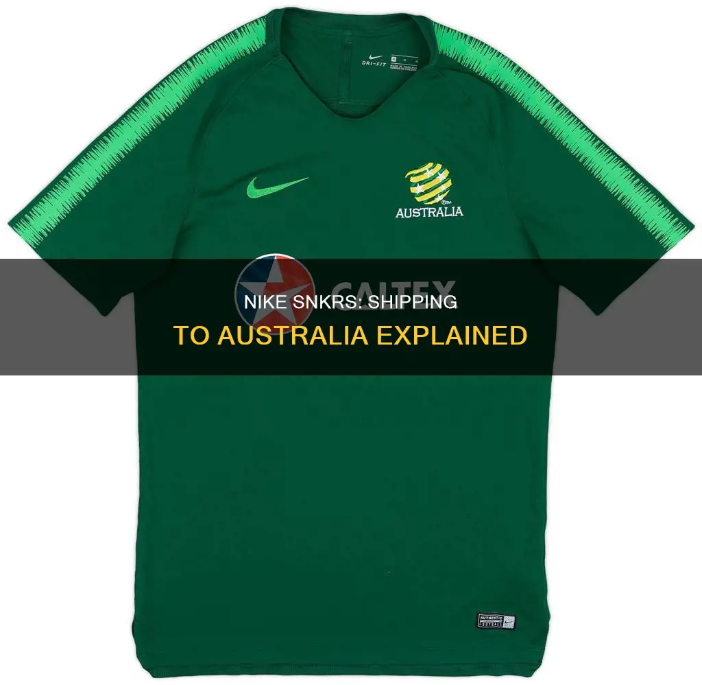 does nike snkrs ship to australia