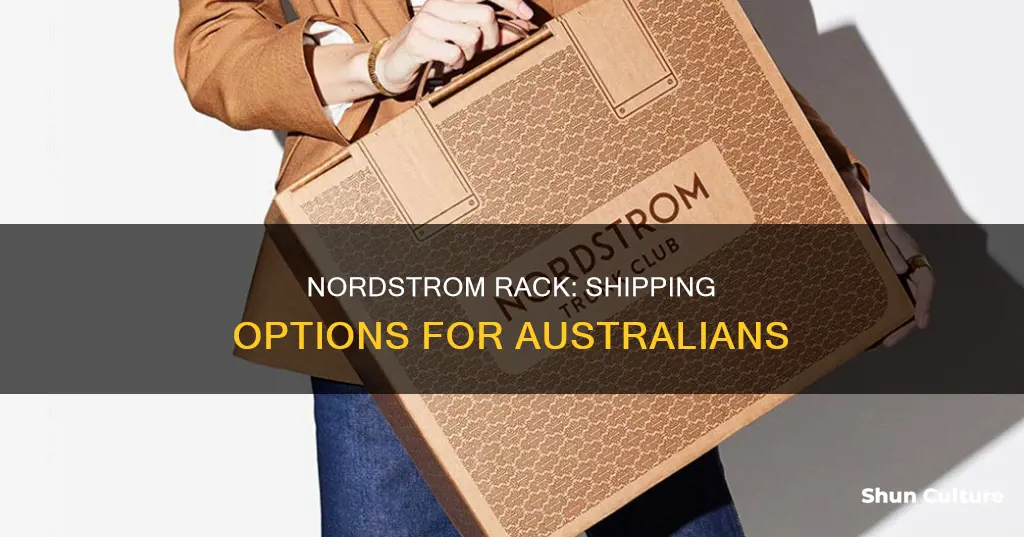 does nordstrom rack ship to australia
