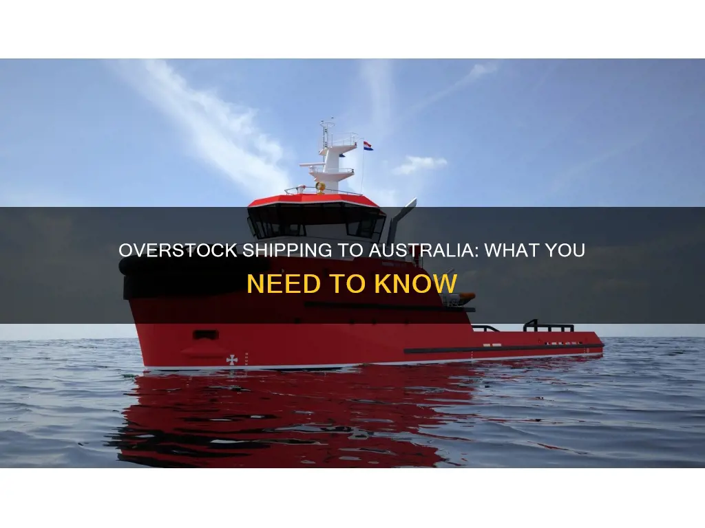 does overstock ship to australia