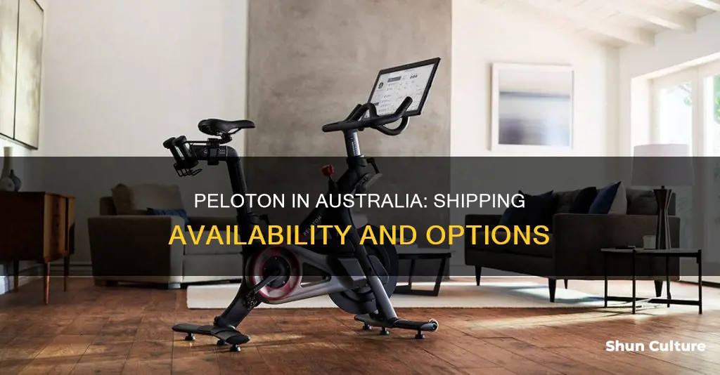 does peloton ship to australia