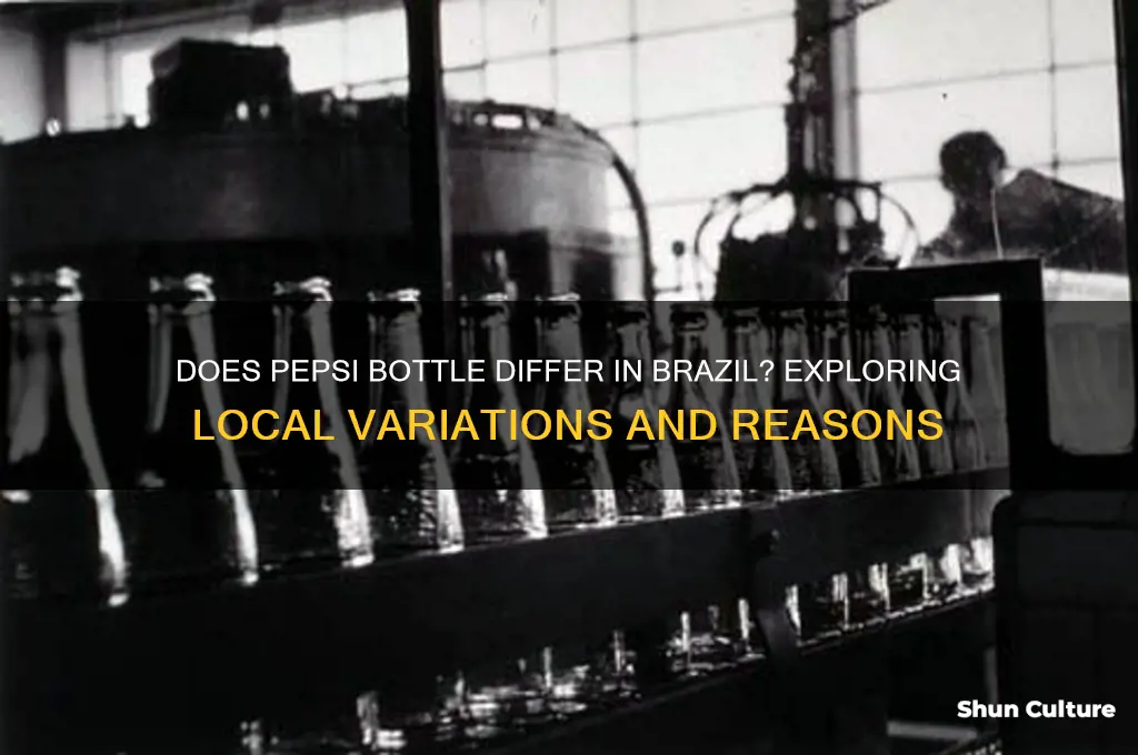 does pepsi bottle in brazil