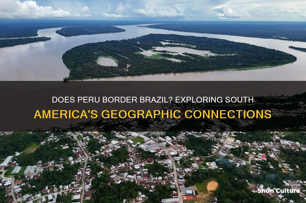 does peru border brazil