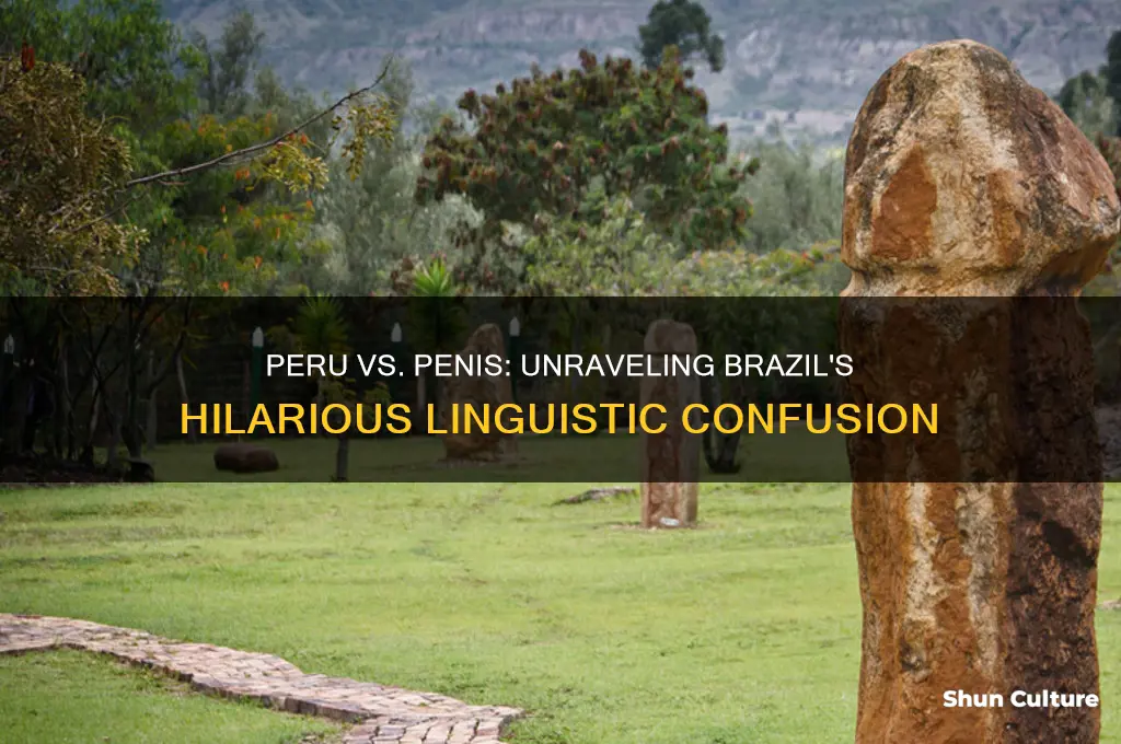 does peru mean penis in brazil