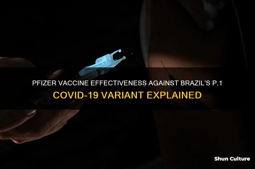 does pfizer work on brazil variant