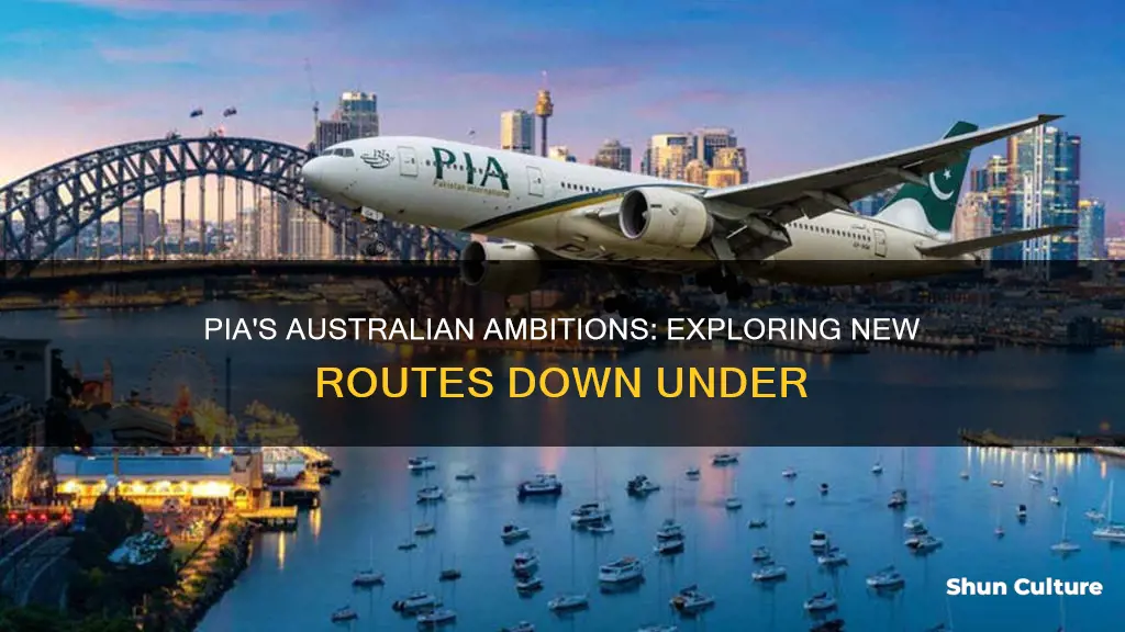 does pia fly to australia