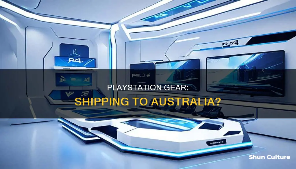 does playstation gear ship to australia