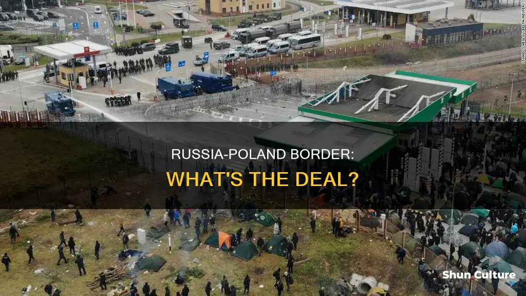 does poland share a boarder with russia or belarus