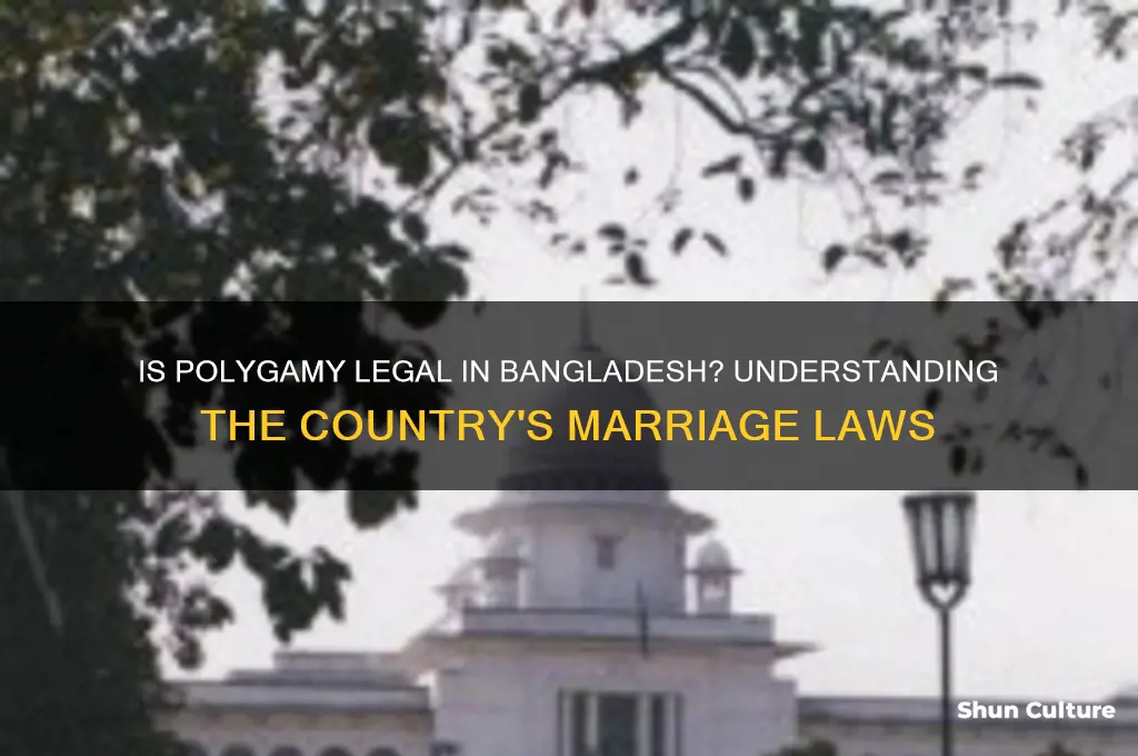 does poligamy is allowed in bangladesh