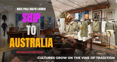 Ralph Lauren: Shipping to Australia?