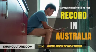 Public Urination in Australia: Does It Stay on Your Record?