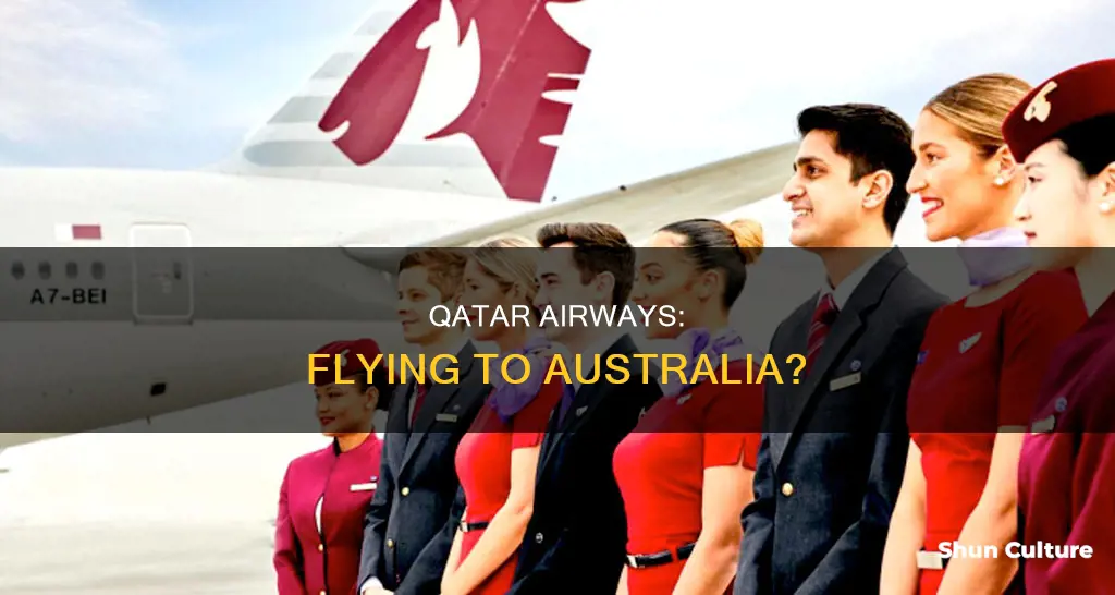 does qatar fly to australia
