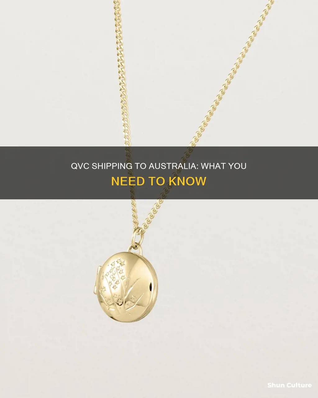 does qvc ship to australia