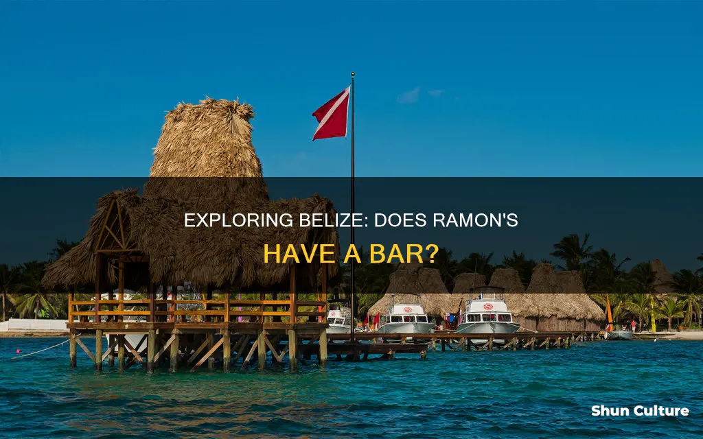 does ramons in belize have a bar