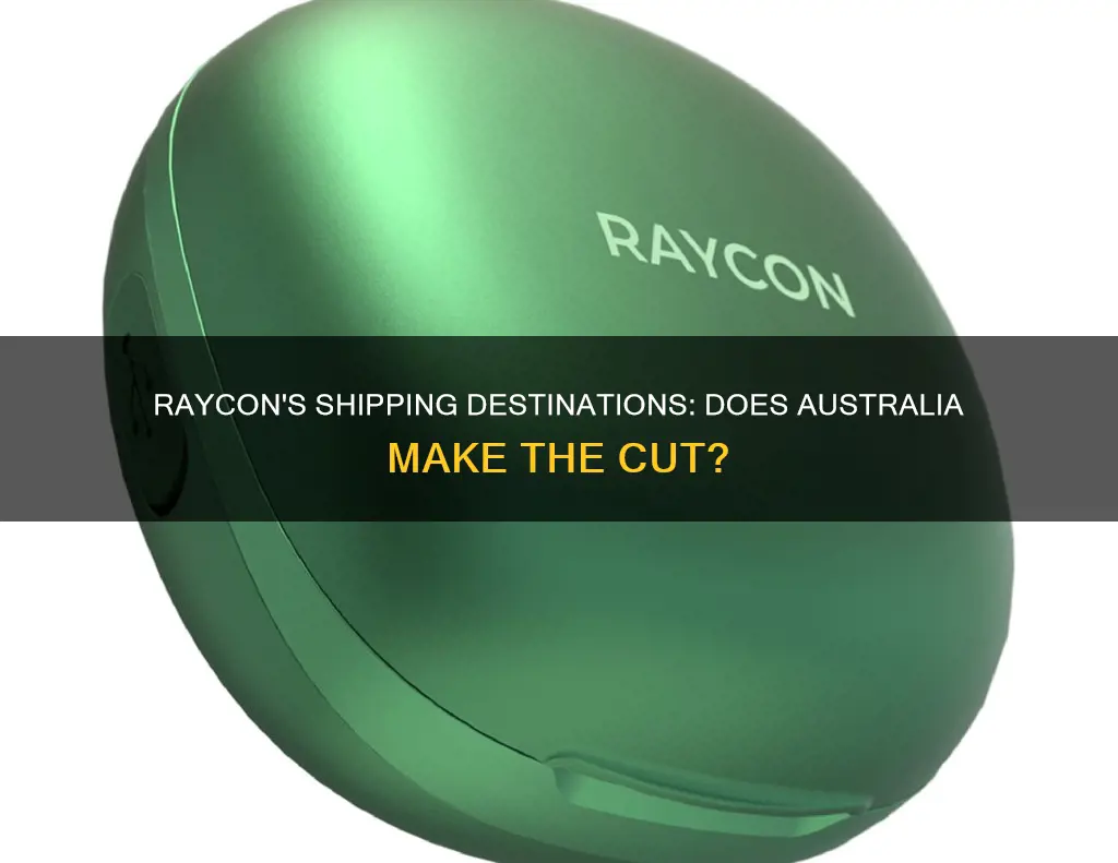 does raycon ship to australia