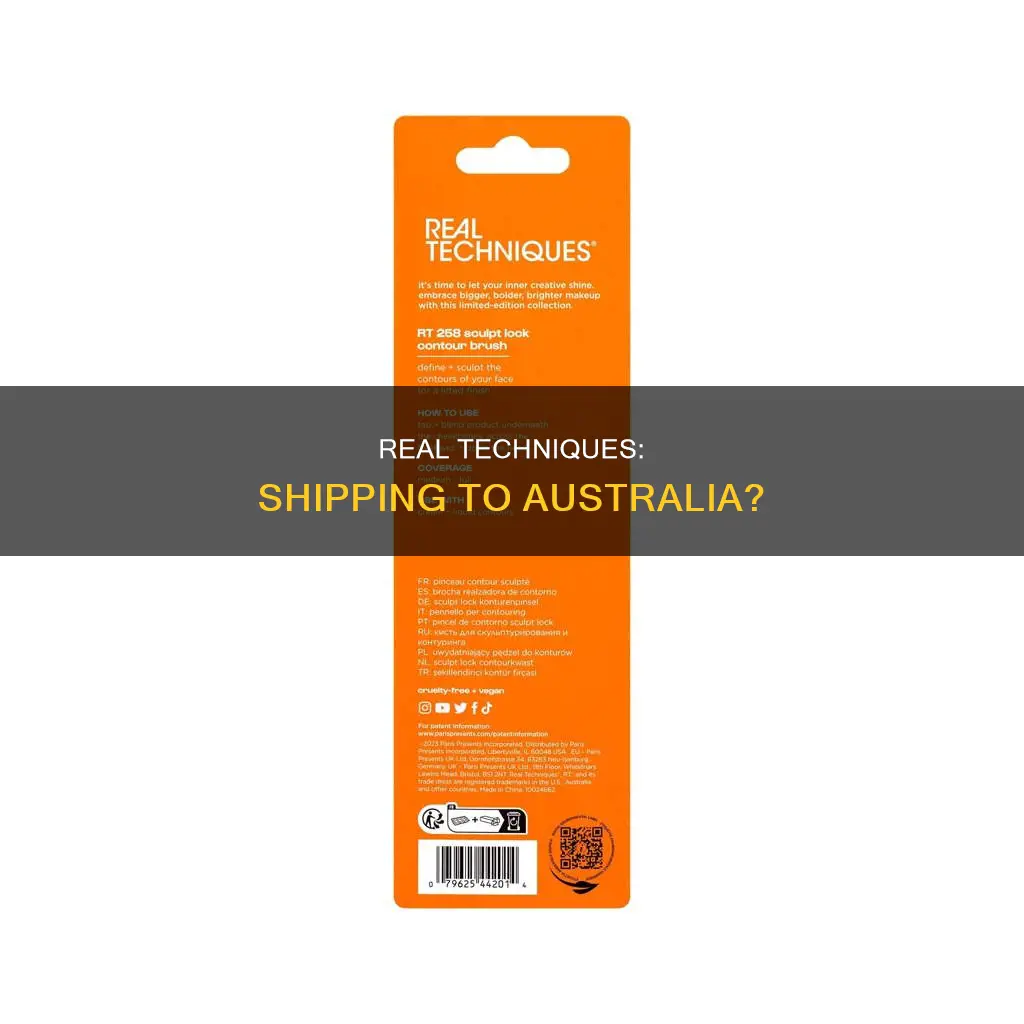 does real techniques ship to australia