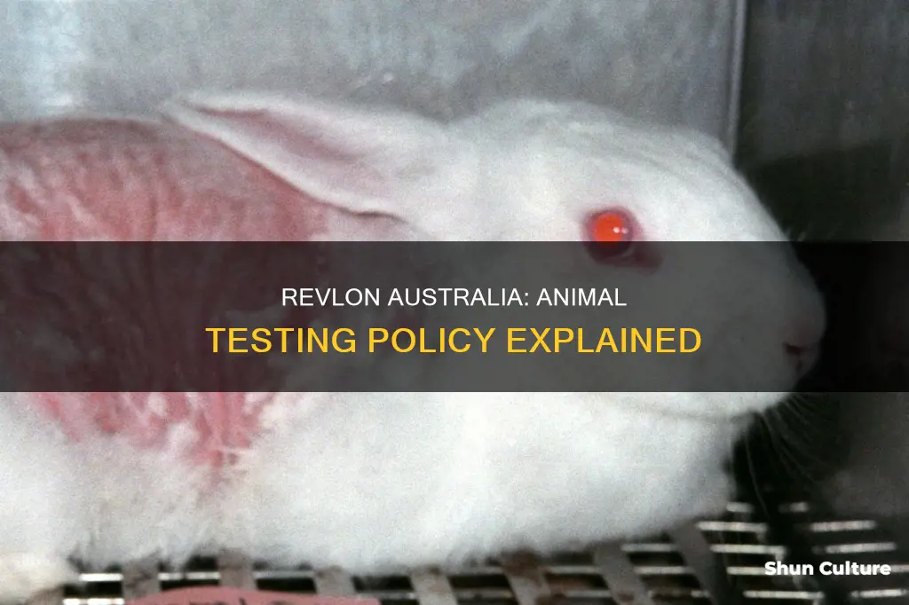 does revlon australia test on animals