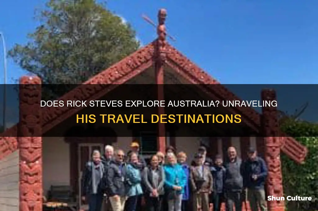 does rick steves go to australia