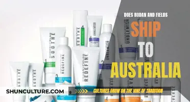 Rodan + Fields: Shipping to Australia?