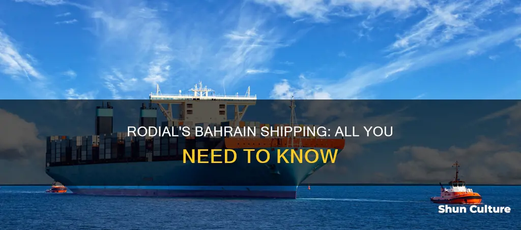 does rodial ship to bahrain