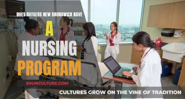 Rutgers New Brunswick: Nursing Program Availability
