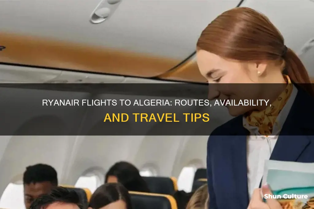 does ryanair fly to algeria
