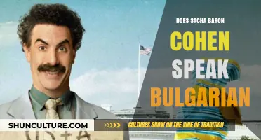 Sacha Baron Cohen's Linguistic Talents: Does Bulgarian Make the List?