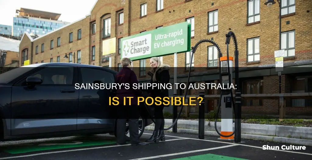 does sainsburys ship to australia