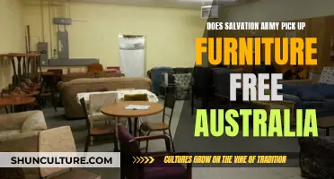Salvation Army's Free Furniture Pick-Up Service in Australia