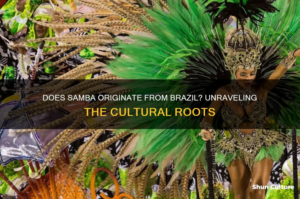 does samba come from brazil