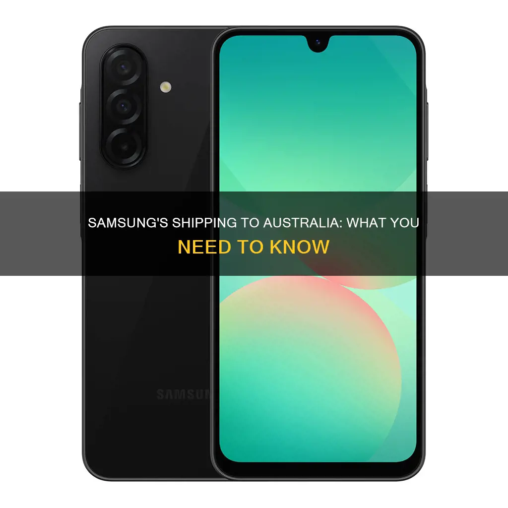 does samsung ship to australia