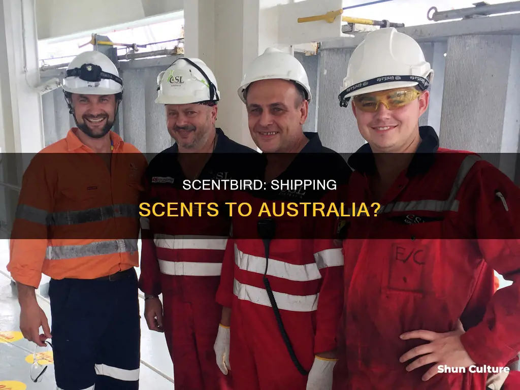does scentbird ship to australia