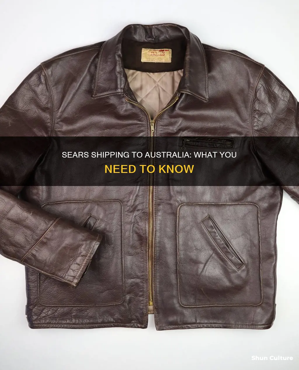 does sears ship to australia