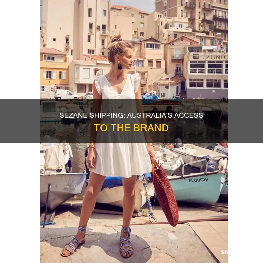 does sezane ship to australia