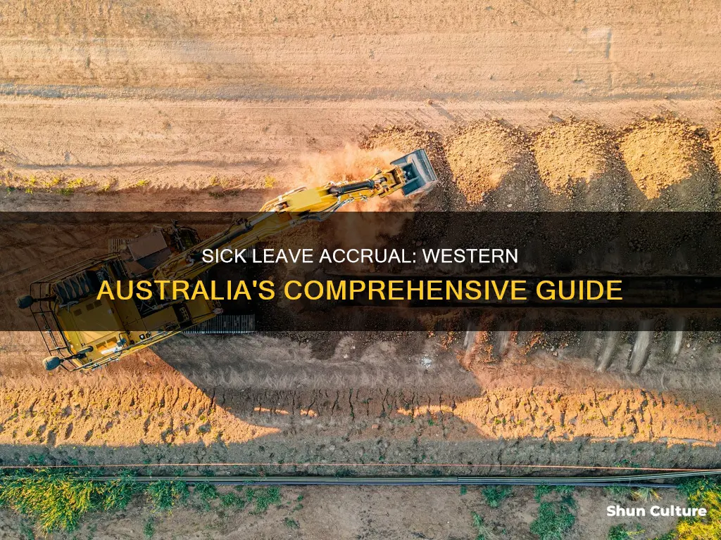 does sick leave accrue in western australia